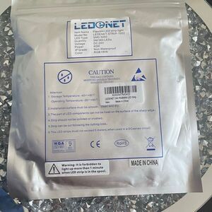 New in package Flexible LED strip light 60 W  RGB+Warm White(2800K-3200K) 24V